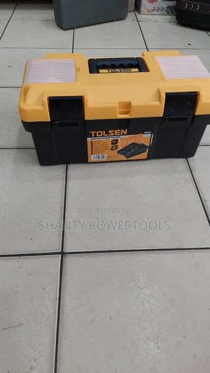 Tolsen 17" Heavy Duty Plastic Tool Box