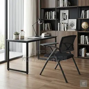 Office Chairs; Black Students and Office Staff Meeting Chairs