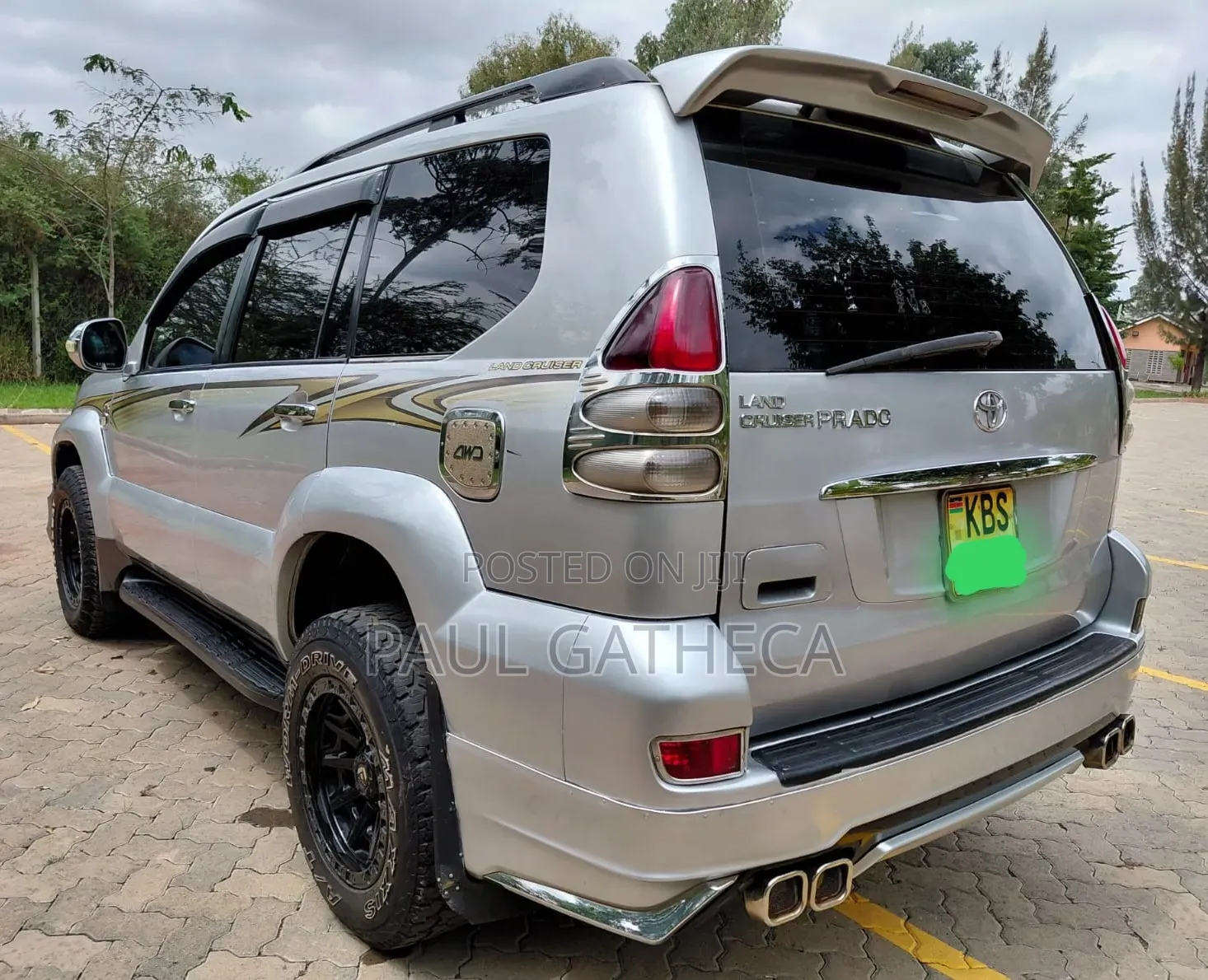Toyota Land Cruiser Prado 2005 Silver