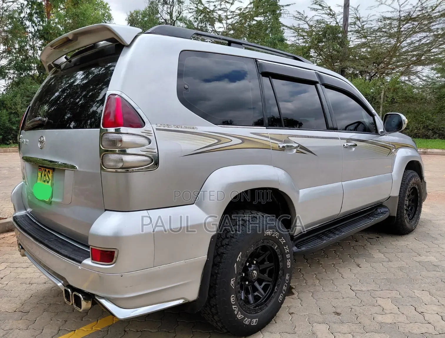 Toyota Land Cruiser Prado 2005 Silver