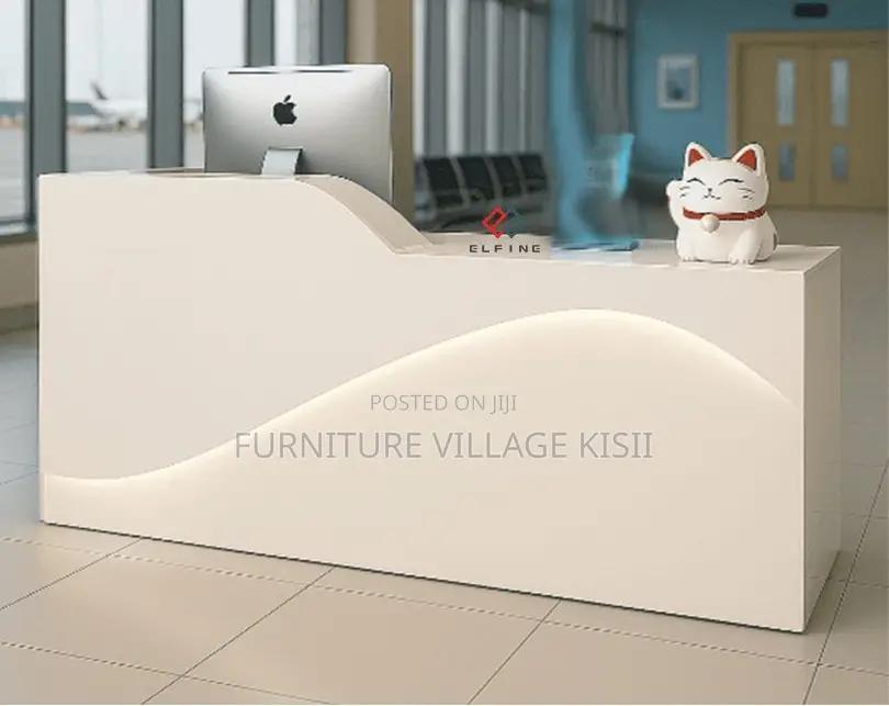 Office Furniture; 1800mm Reception Desk.
