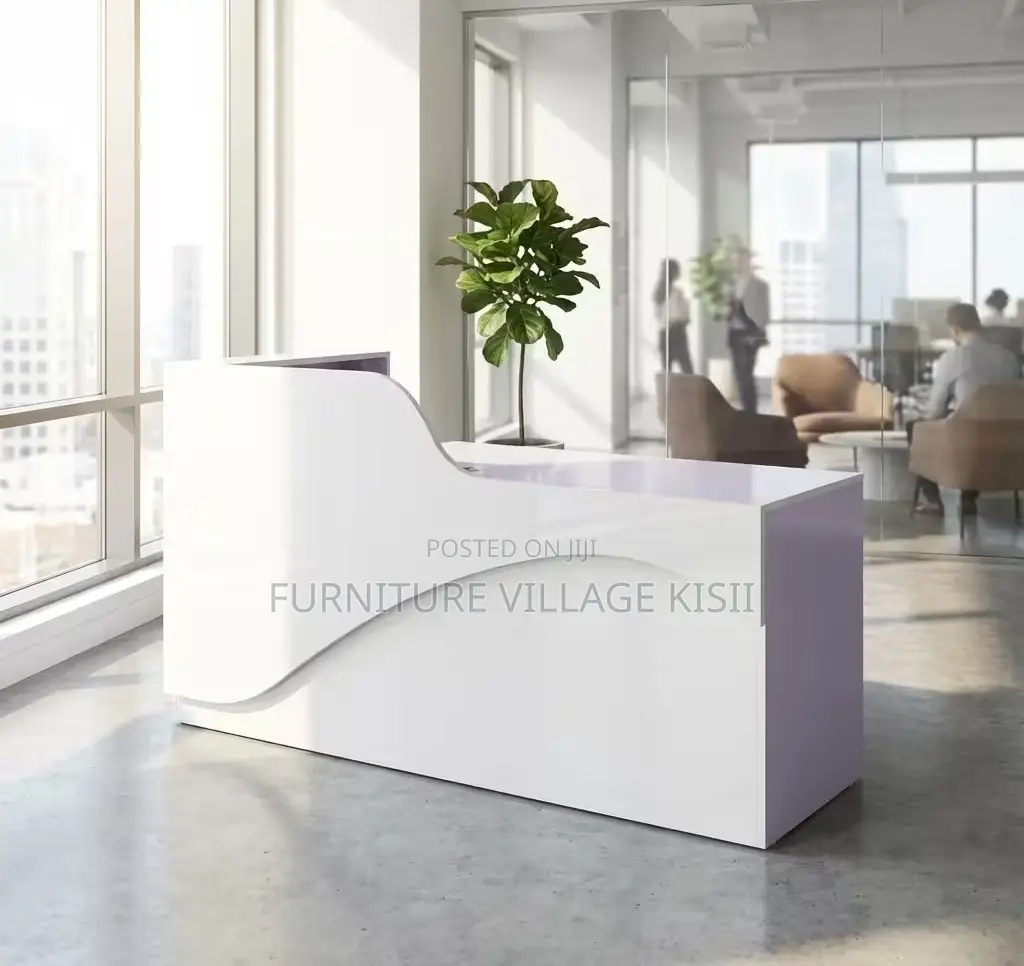 Office Furniture; 1800mm Reception Desk.