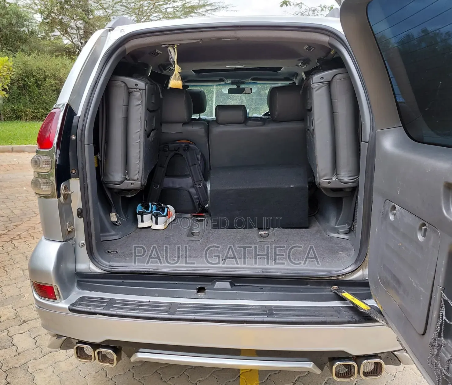 Toyota Land Cruiser Prado 2005 Silver