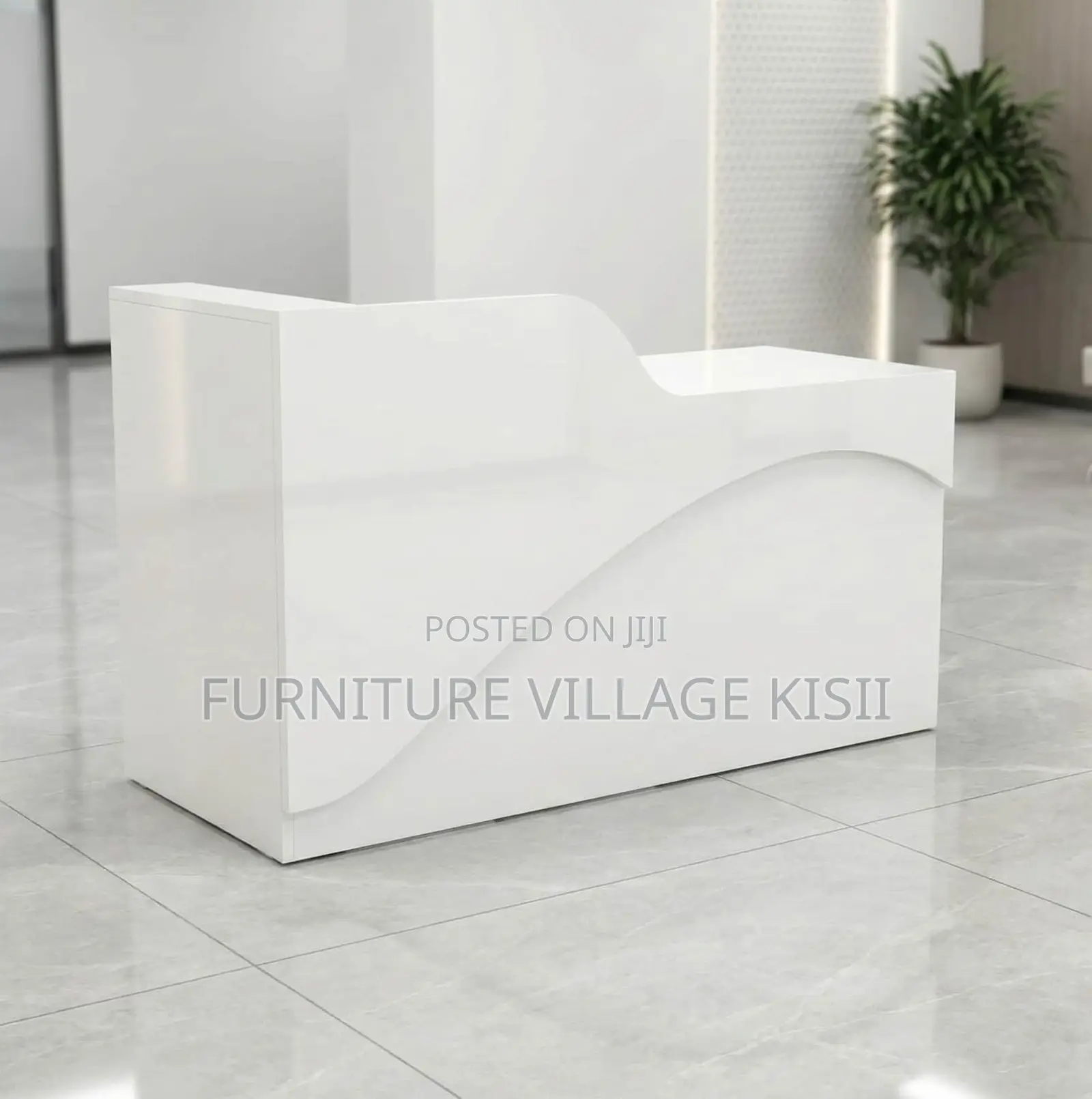 Office Furniture; 1800mm Reception Desk.