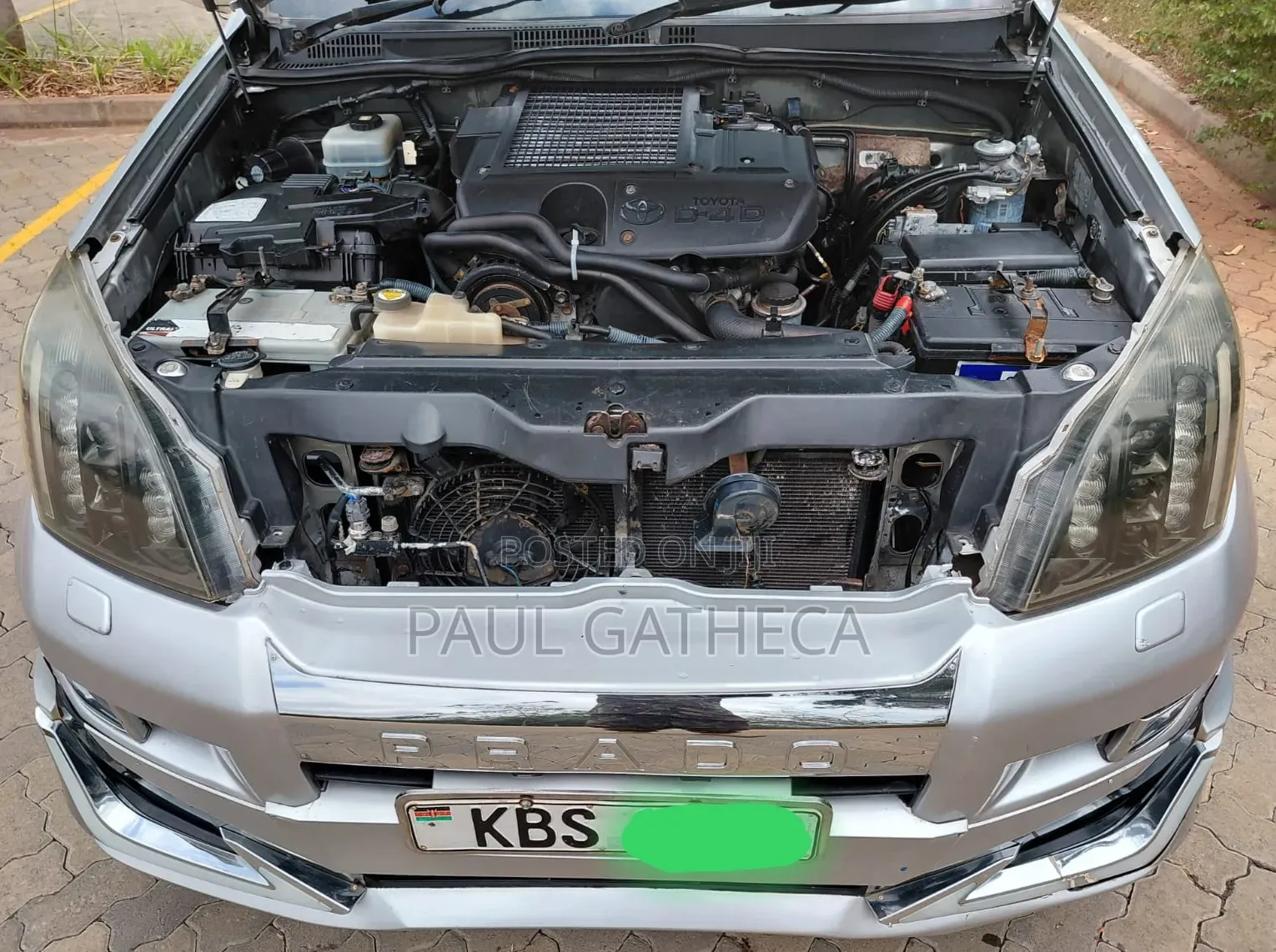 Toyota Land Cruiser Prado 2005 Silver