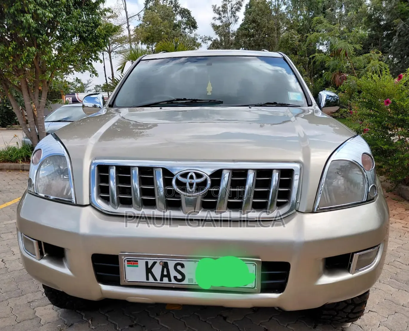 Toyota Land Cruiser Prado 2003 Gold