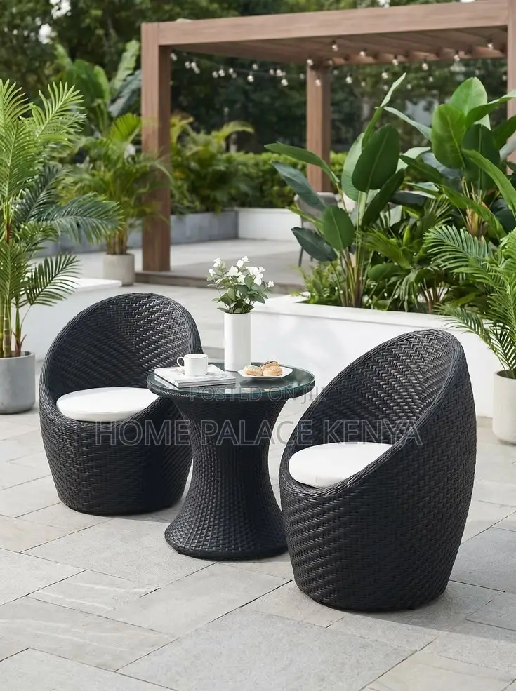 Outdoor Set; Premium Patio Conversation Set With Comfortable Seating