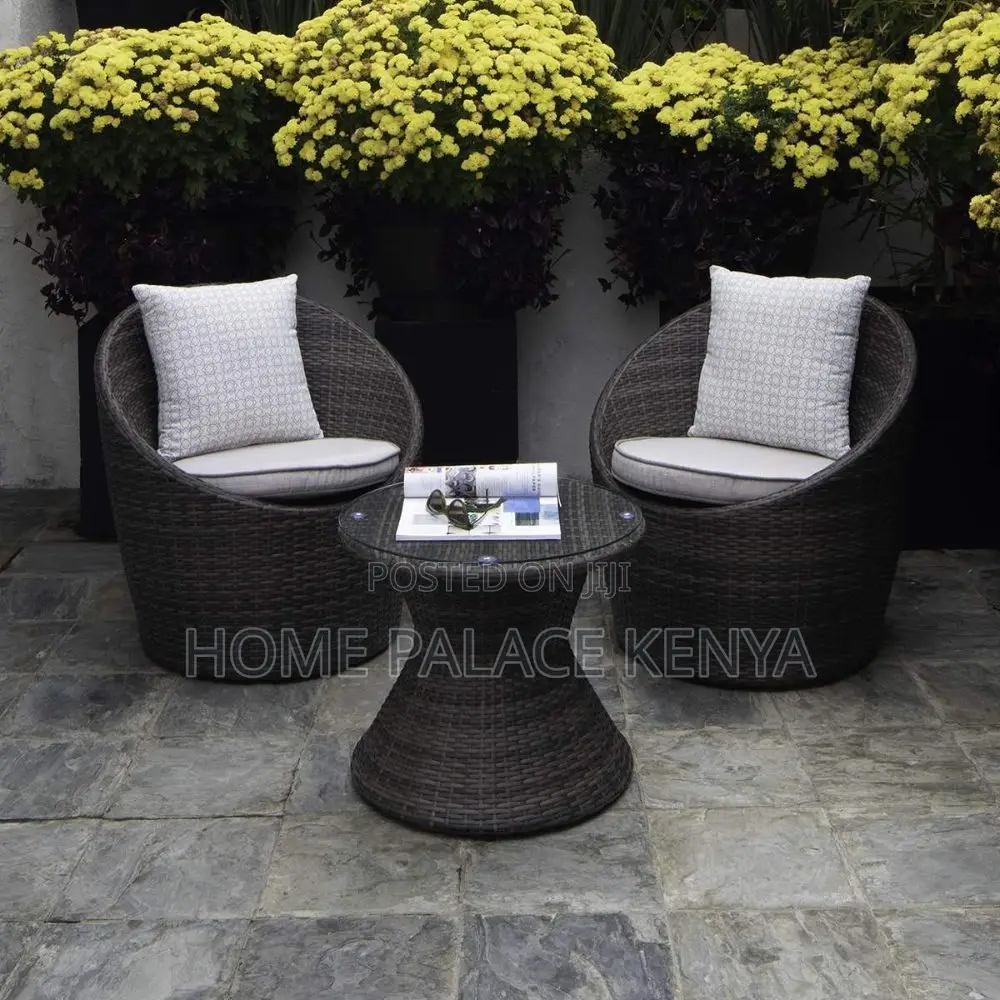 Outdoor Set; Premium Patio Conversation Set With Comfortable Seating