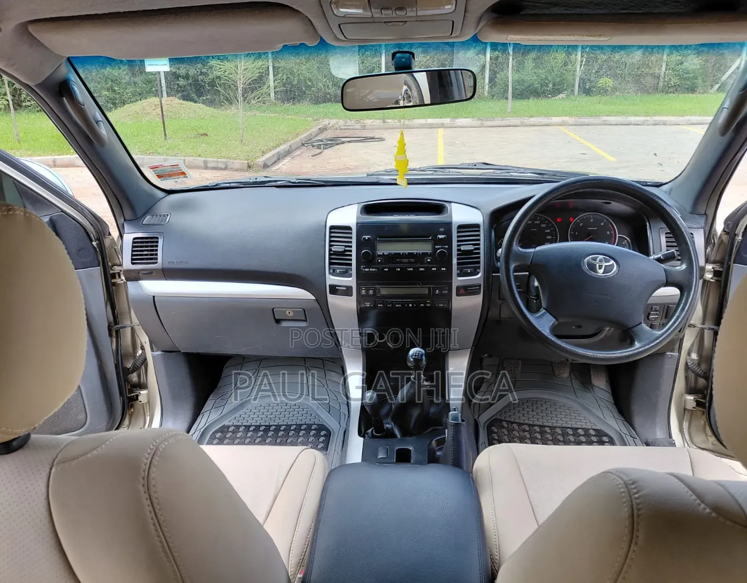 Toyota Land Cruiser Prado 2003 Gold