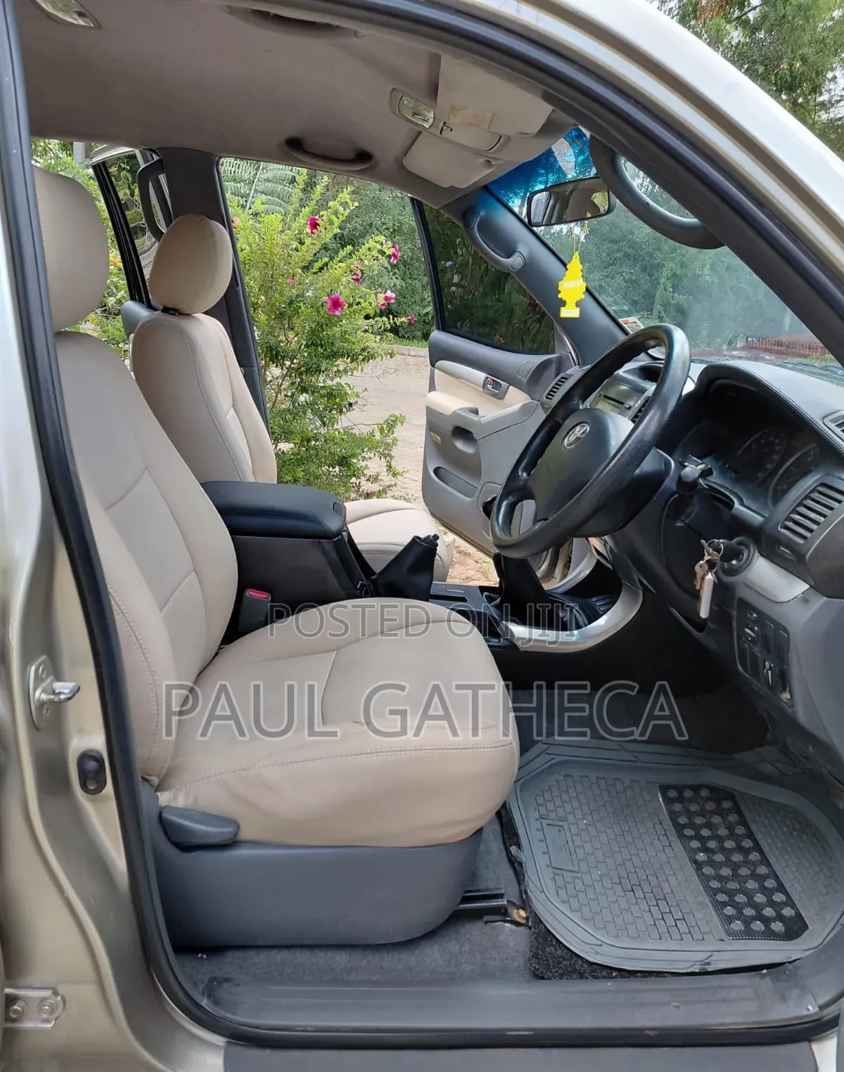 Toyota Land Cruiser Prado 2003 Gold