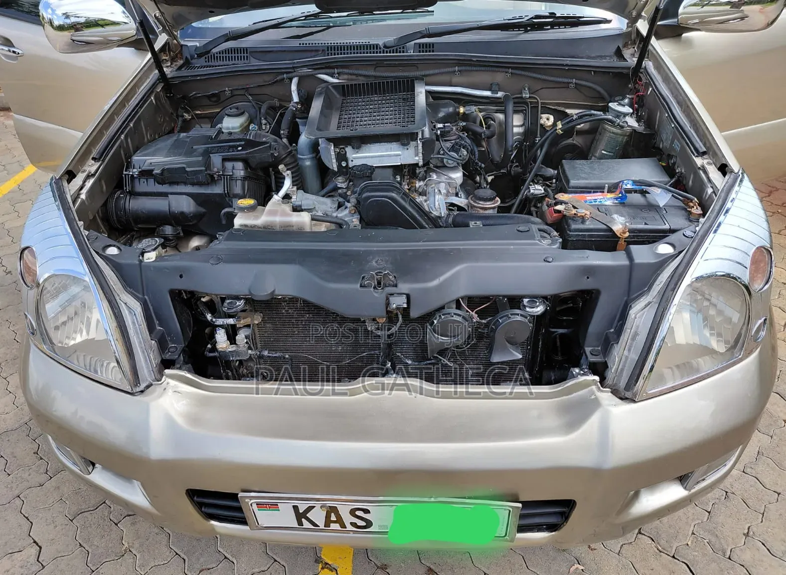Toyota Land Cruiser Prado 2003 Gold