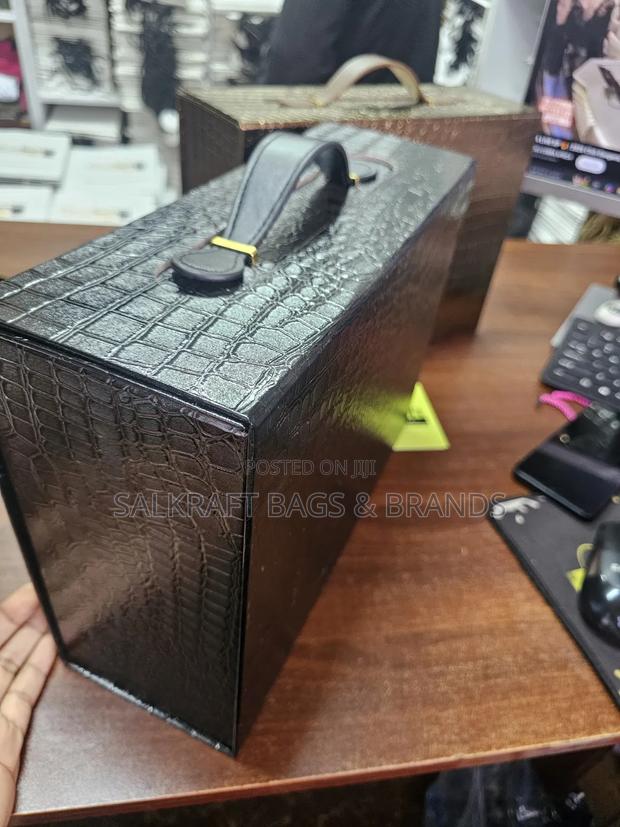 The Monarch Box – Embossed Bronze Rigid Gifting Case