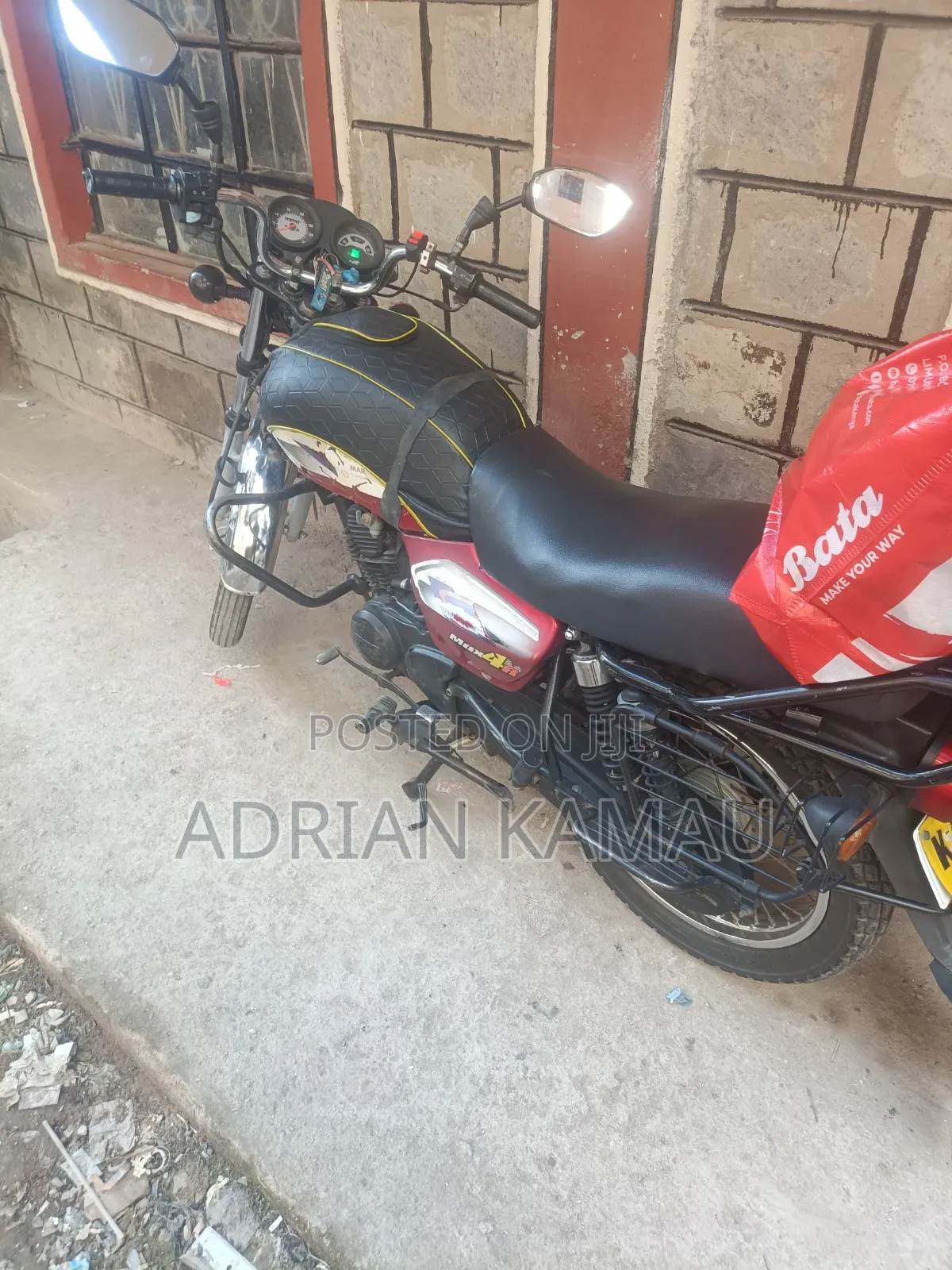 TVS Max 125 2016 Red