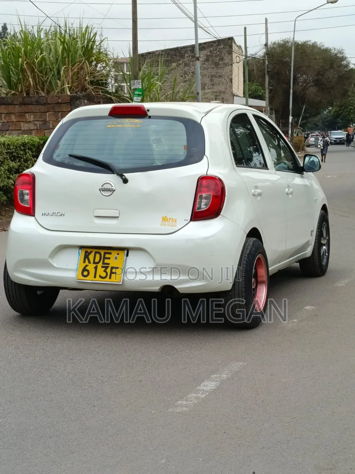 Nissan March 2014 White