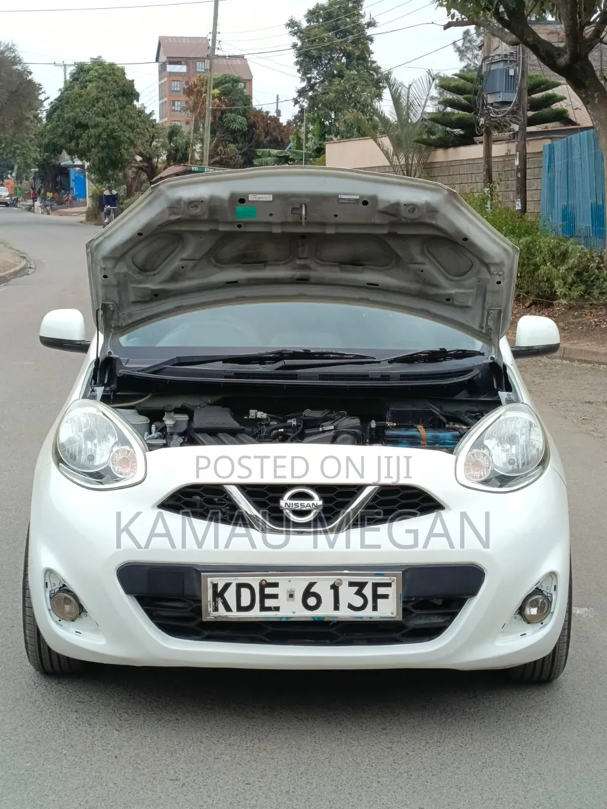 Nissan March 2014 White