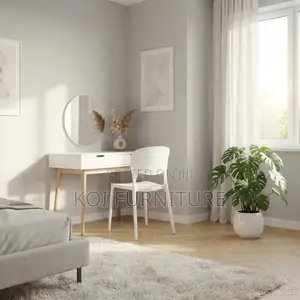 Dining Cahisr; White Armless Home Dining Chairs