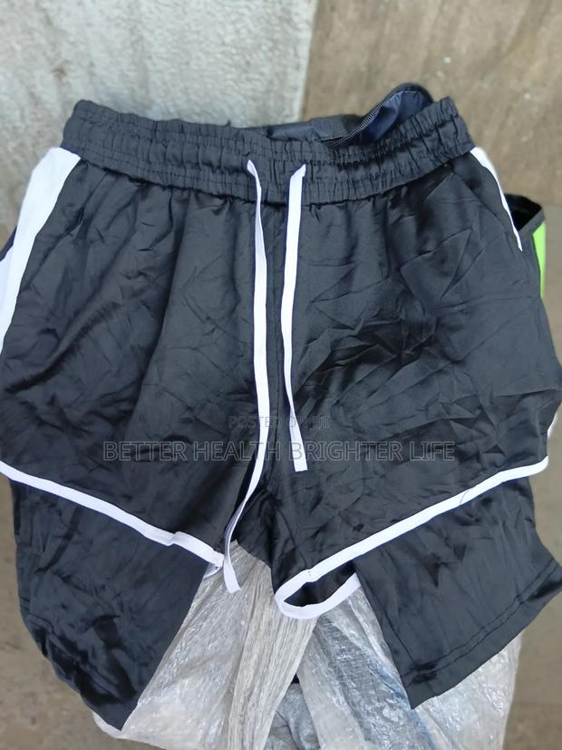 Gym Shorts With Compression Liner - thumbnail 2