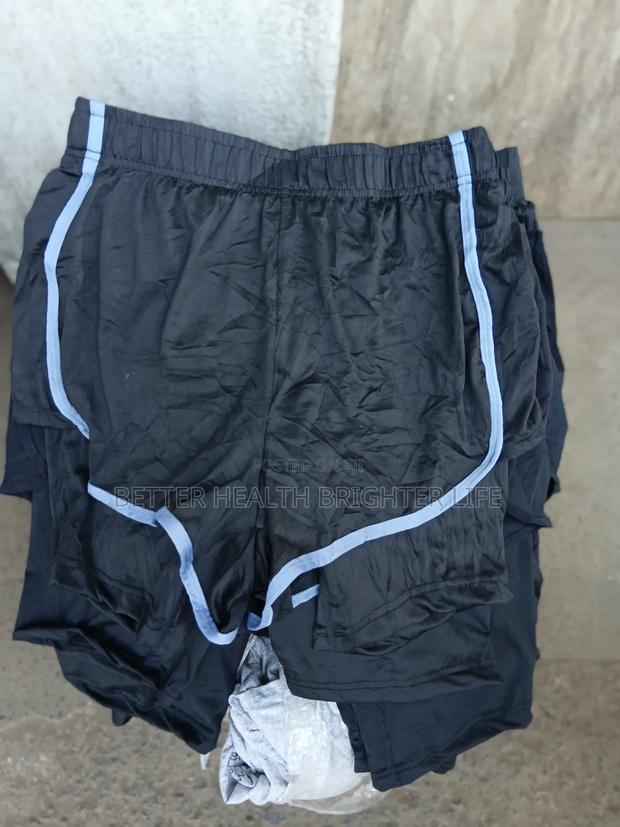 Gym Shorts With Compression Liner - thumbnail 4