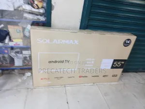 Solarmax 55" 4K UHD Android TV – Bluetooth & Netflix