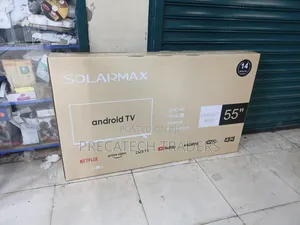 Solarmax 55 Inch Android Smart TV – UHD 4K With AI