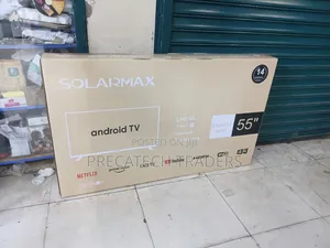 Solarmax 55 Inch Android Smart TV – UHD 4K With AI