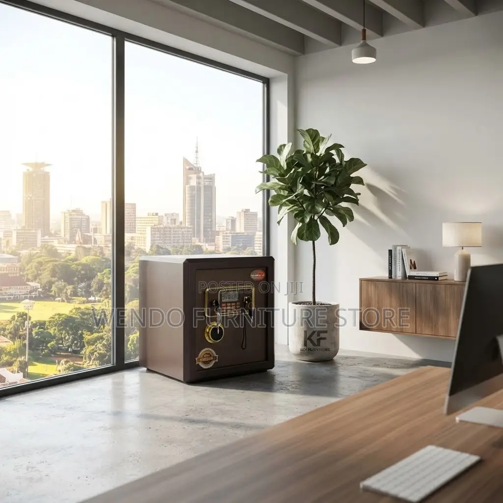 Office Safe; Golden 48Kgs Metallic Security Home Offices Safes
