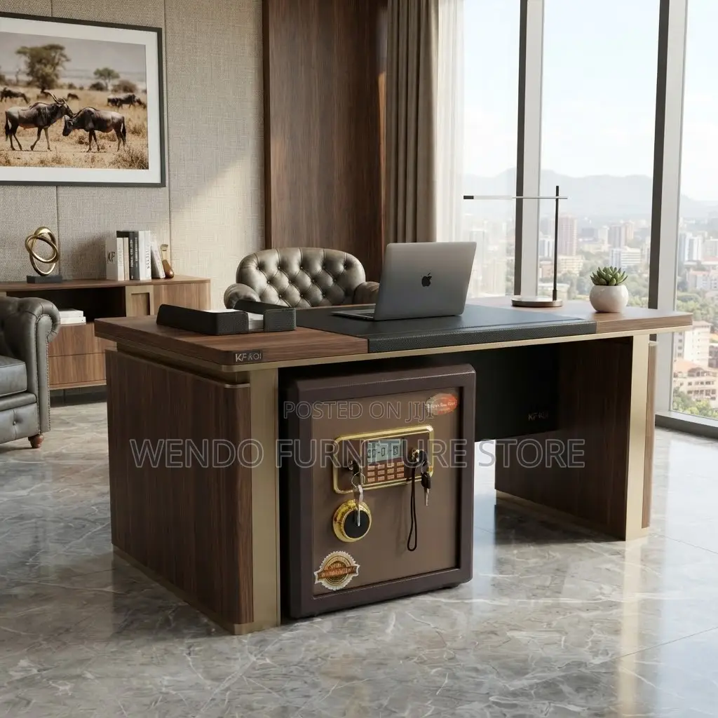 Office Safe; Golden 48Kgs Metallic Security Home Offices Safes