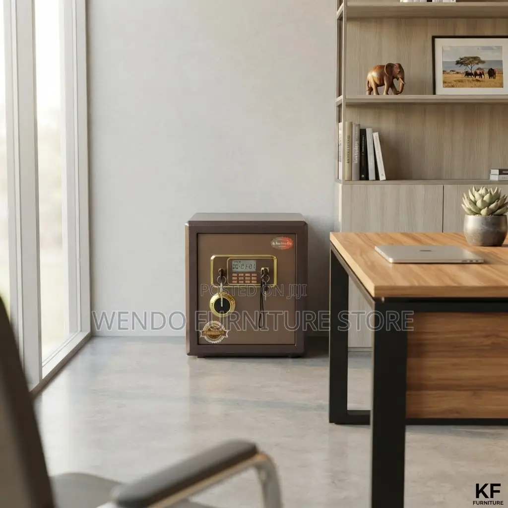Office Safe; Golden 48Kgs Metallic Security Home Offices Safes