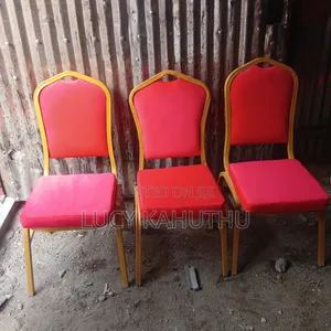 Banguet Red Chairs