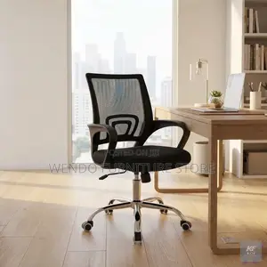Office Chairs; Adjustable Mid Backrest Clerical Office Seats