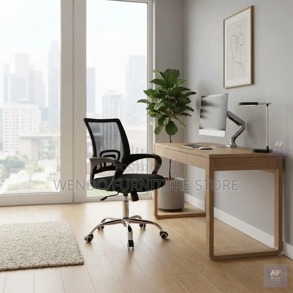 Office Chairs; Adjustable Mid Backrest Clerical Office Seats