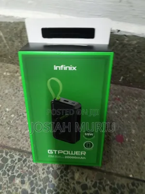 55W Infinix GT Power 20,000mAh Portable Fast Charger