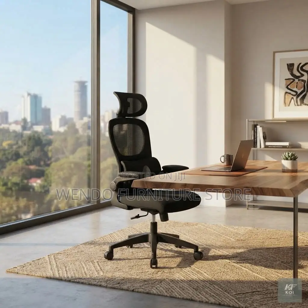 Office Chairs; Black Recliner Orthopedic Executive Home Office Chairs