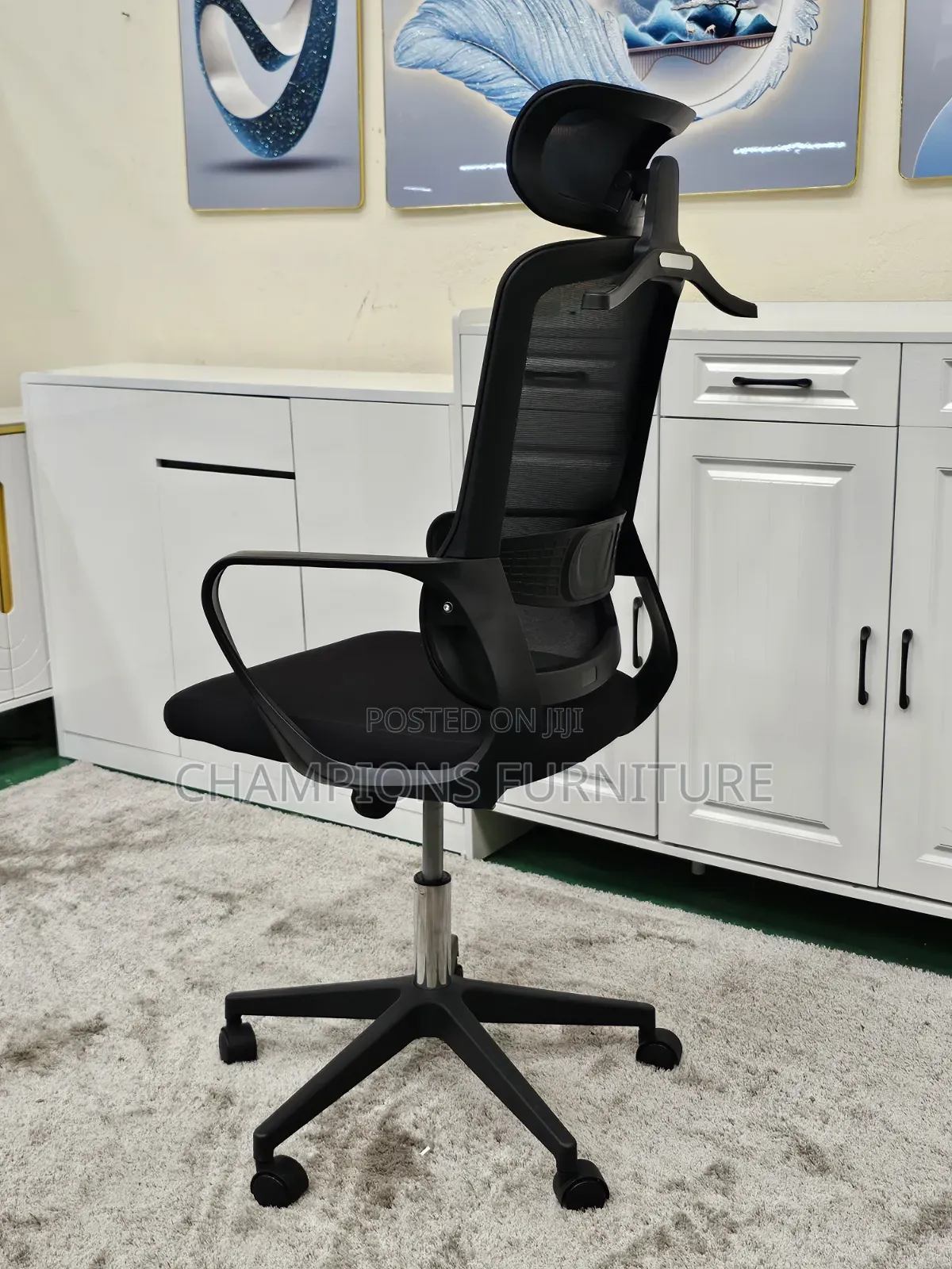 Office Staff Chair With Headrest