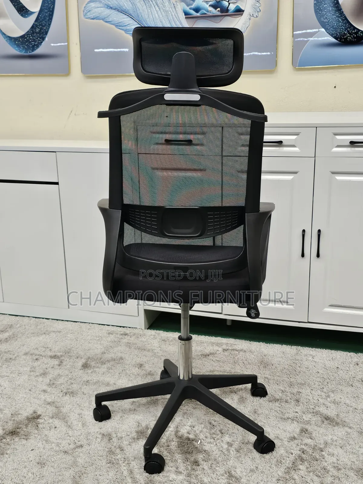 Office Staff Chair With Headrest