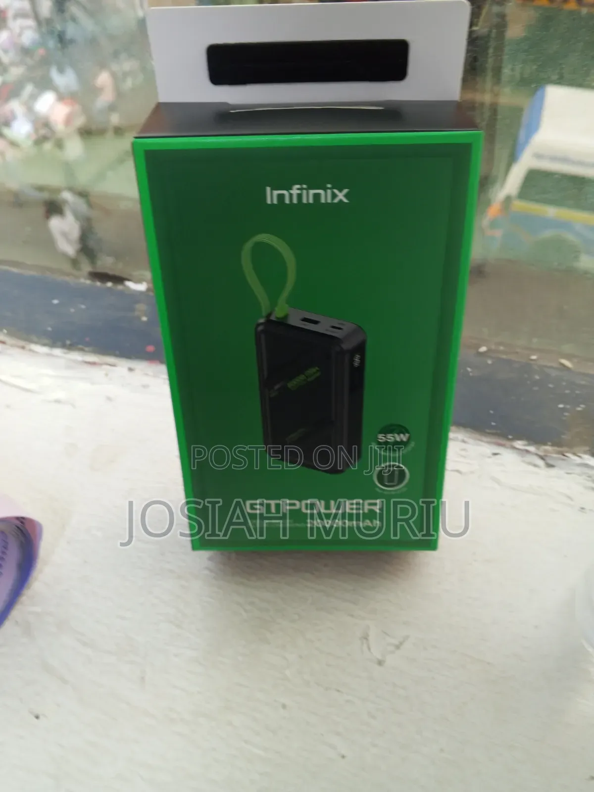Infinix GT Power 55W – High-Capacity 20,000mAh Power Bank