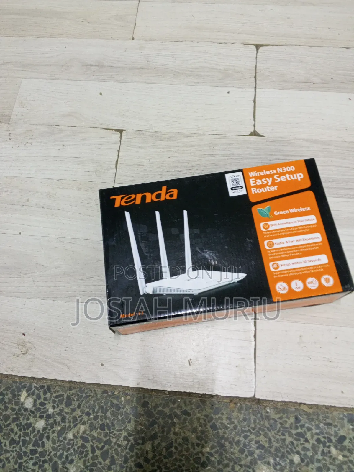 Tenda Dual-Band WiFi Router – 2.4GHz &