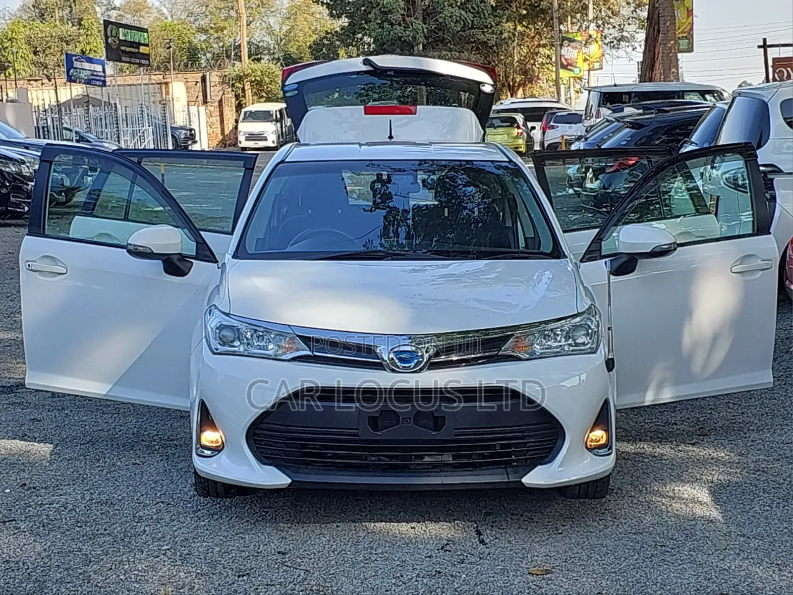 Toyota Corolla Fielder 2018 White