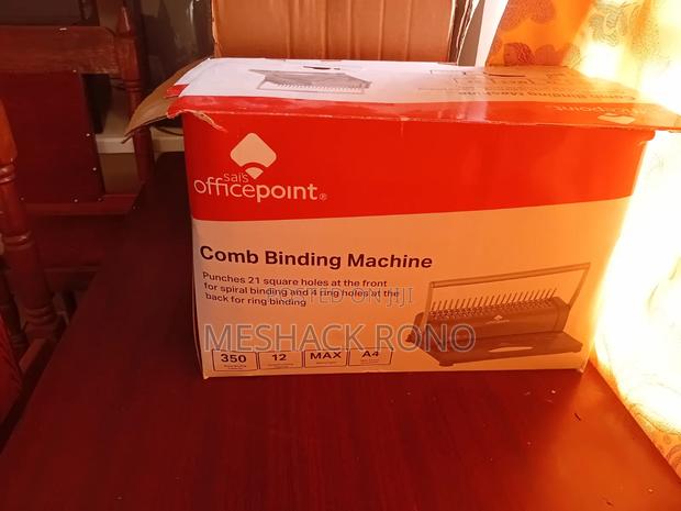 Comb Binding Machine