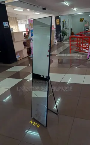 Executive Black Dressing Mirror