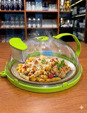 Multipurpose Food Cover With Water Slot for Steam