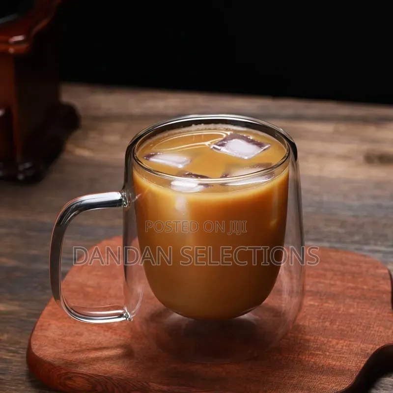 Double-Wall Glass Mug