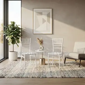 Home Chairs; Armless Designed Events Weddings Chairs