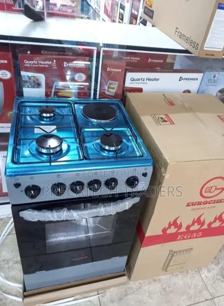 Eurochef 3+1 Gas & Electric Cooker – With Oven