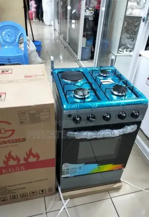 Eurochef Freestanding Gas Cooker 3+1 With Oven