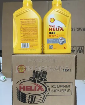 Shell Helix (HX5 15W - 40) Premium Multigrade Motor Oil (1L)