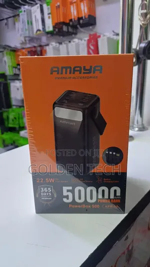 Amaya PowerBox 500 APB-50 50000mAh, 22.5W PD Fast Charging Powerbank