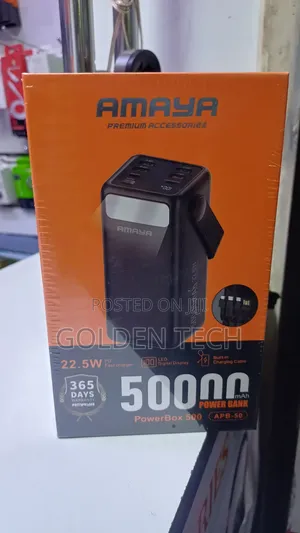 Amaya PowerBox 500 APB-50 50000mAh, 22.5W PD  Powerbank
