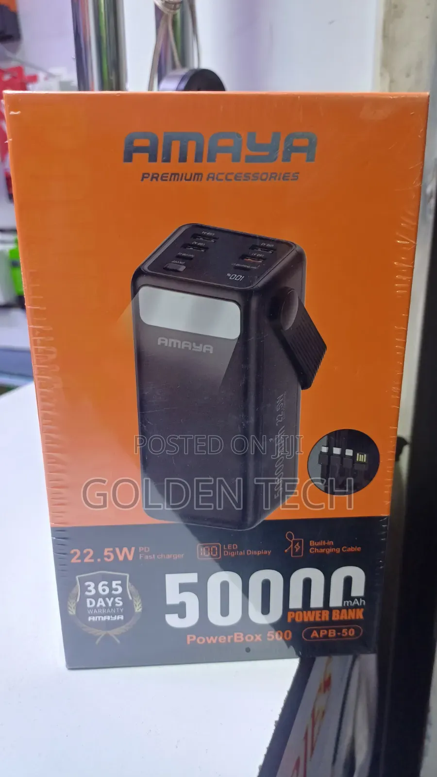 Amaya PowerBox 500 APB-50 50000mAh, 22.5W PD  Powerbank