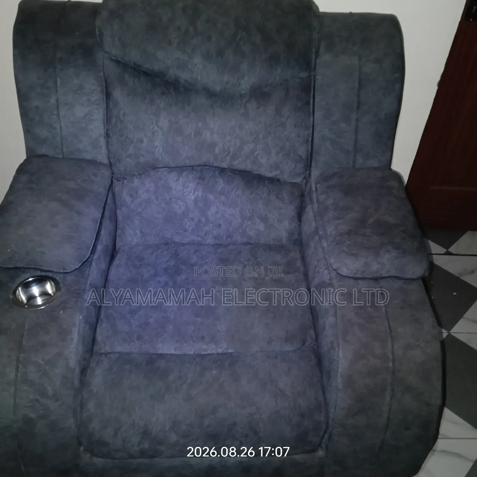 5 Modern Seater 2 Single Seats and 1 Three Seater Gray in Colour